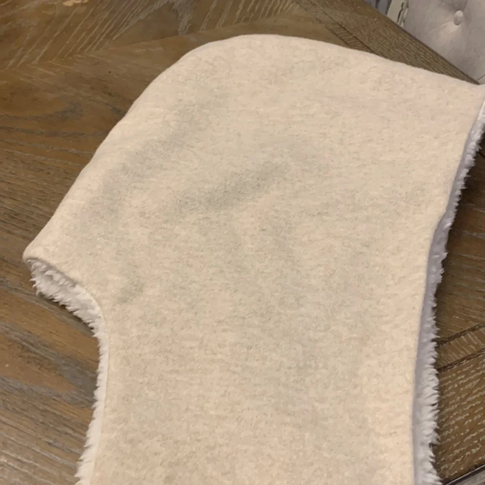 Anthropologie Sherpa lined hooded scarf new with tags